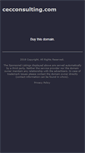 Mobile Screenshot of cecconsulting.com